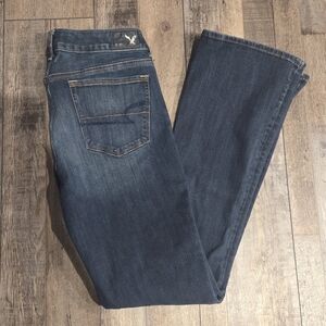 American Eagle Outfitters Dark Blue Bootcut Jeans